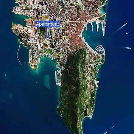 Apartmán Blue Mile Split